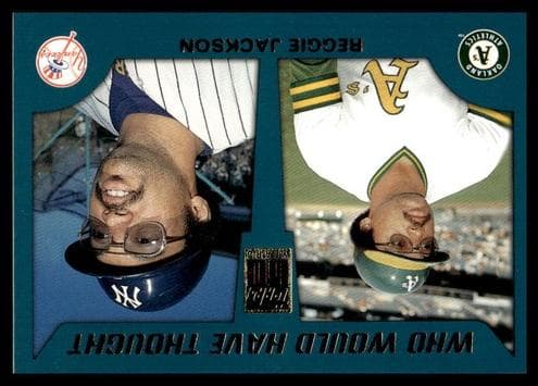 Reggie Jackson 2001 topps Topps Traded & Rookies