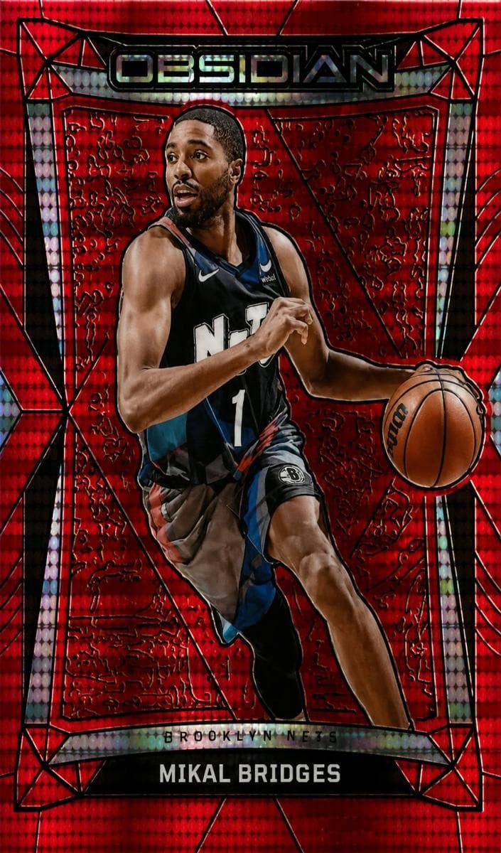 Mikal Bridges 2023 panini Panini Obsidian