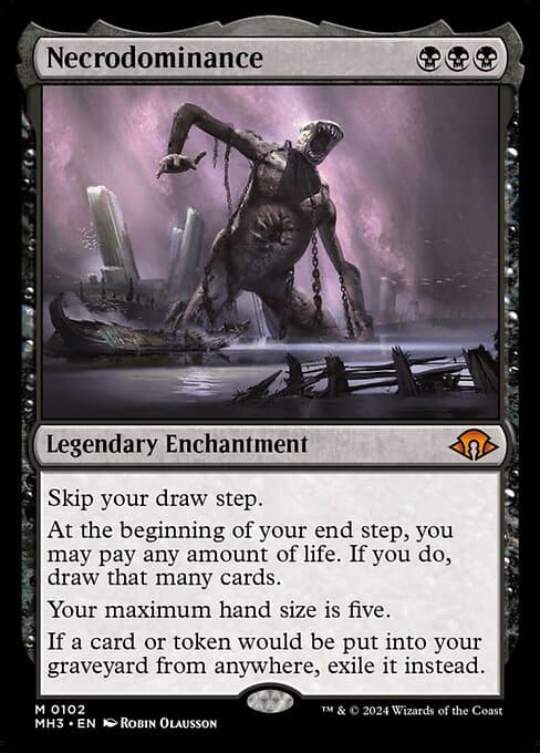 Necrodominance 2024 Magic: The Gathering Modern Horizons 3