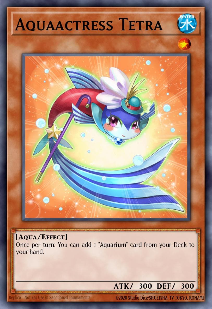 Aquaactress Tetra 2015 Yu-Gi-Oh!