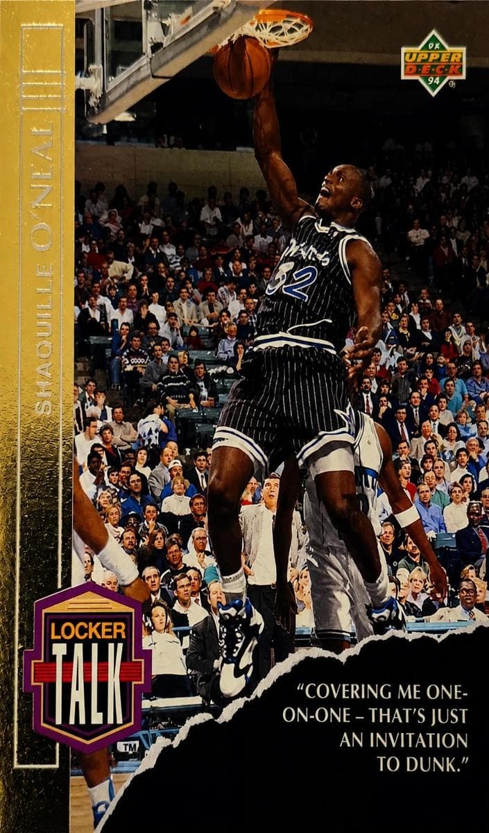 Shaquille O'Neal 1993 upper-deck Upper Deck