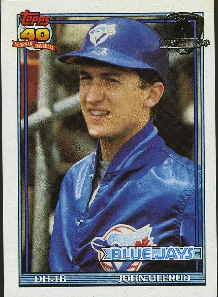John Olerud 1991 topps O-Pee-Chee