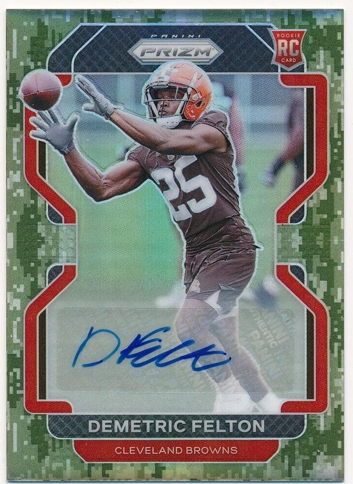 Demetric Felton 2021 panini Panini Prizm