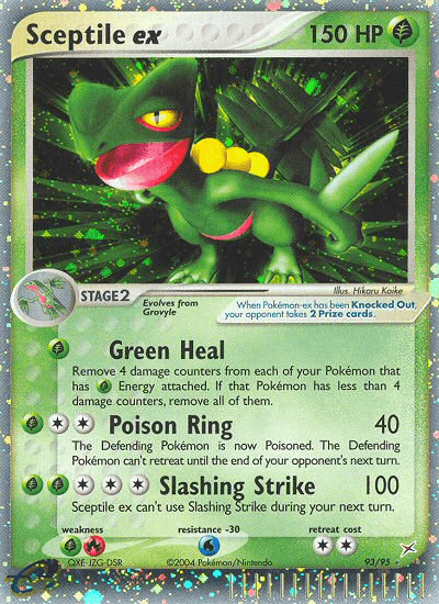 Sceptile ex 2003 Pokemon