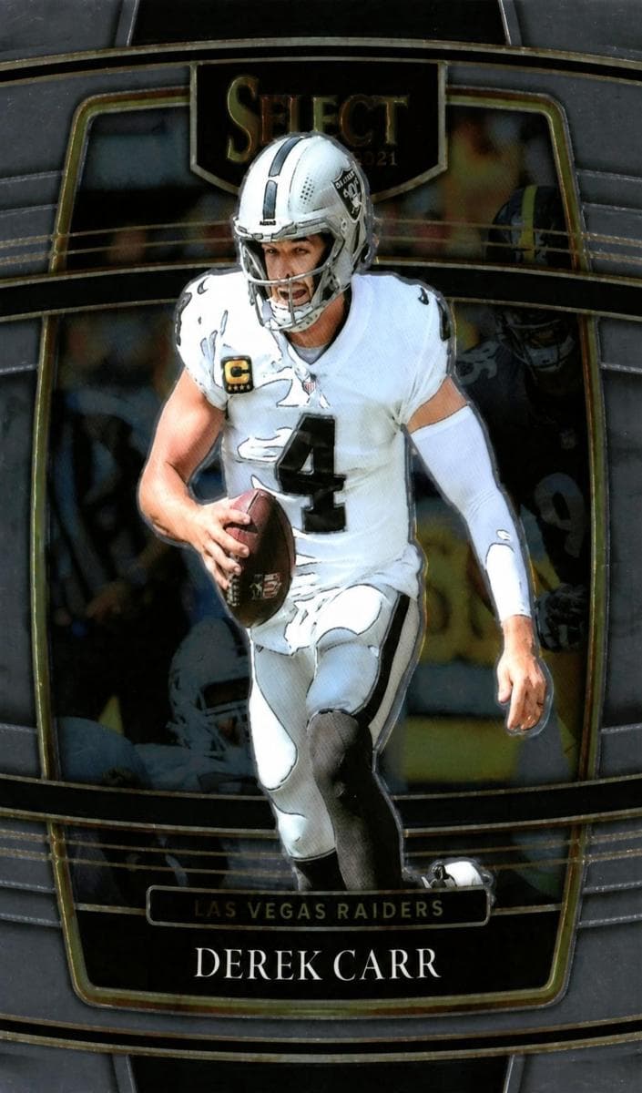 Derek Carr 2021 panini Panini Select