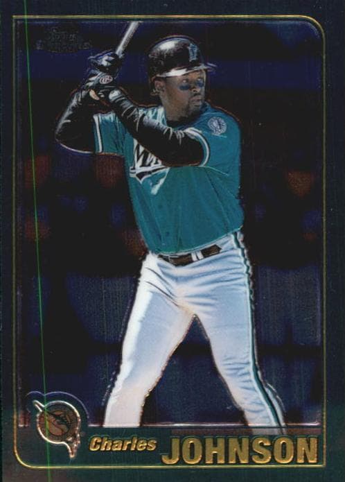 Charles Johnson 2001 topps Topps Traded & Rookies