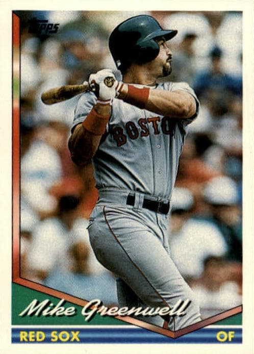 Mike Greenwell 1994 topps Topps