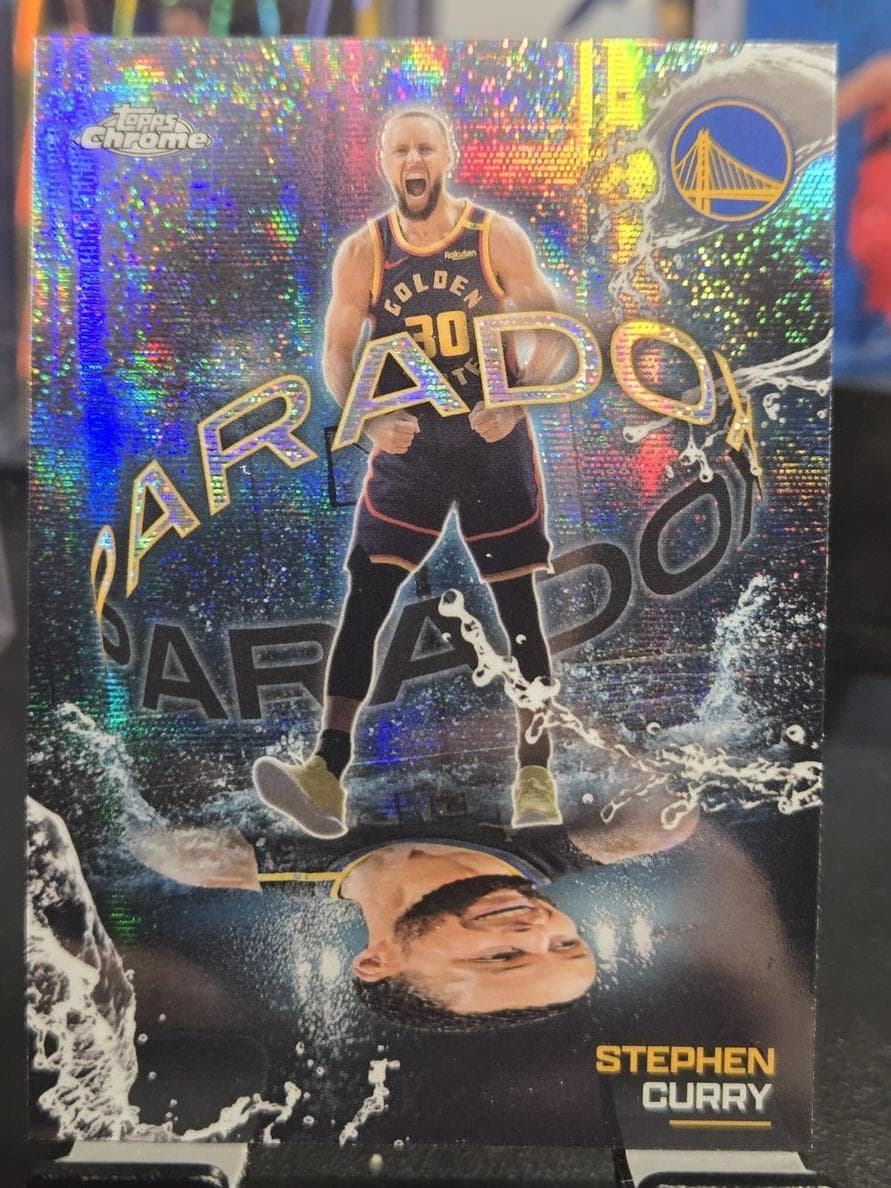 Stephen Curry 2025 topps Topps Chrome