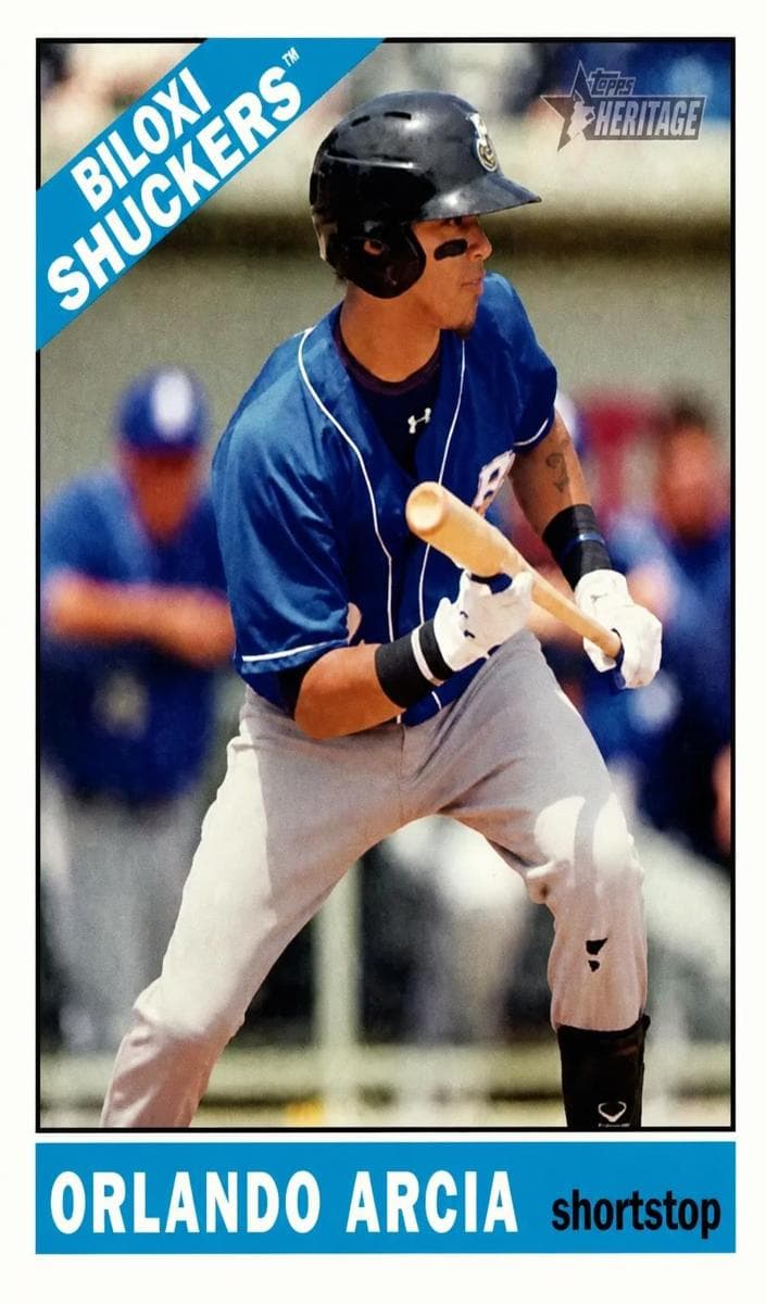 Orlando Arcia 2015 topps