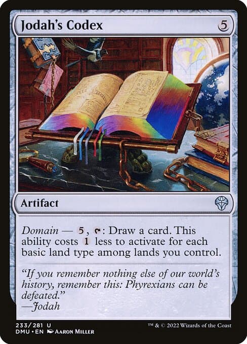 Jodah's Codex 2022 Magic: The Gathering Dominaria United