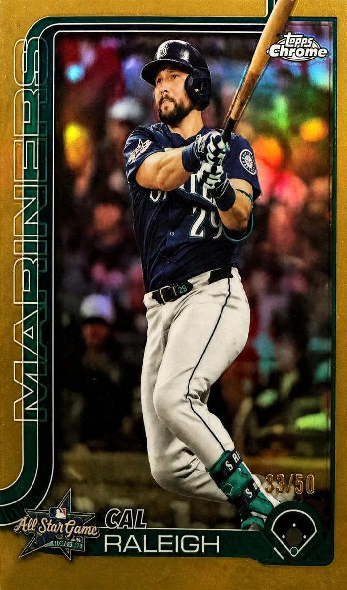 Cal Raleigh 2025 topps Topps Chrome Update