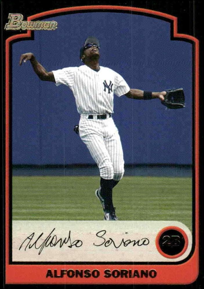 Alfonso Soriano 2003 bowman Bowman