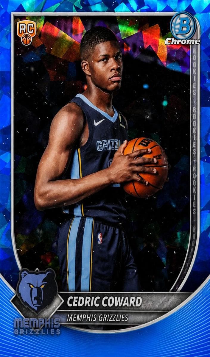 Cedric Coward 2025 bowman Bowman Sapphire