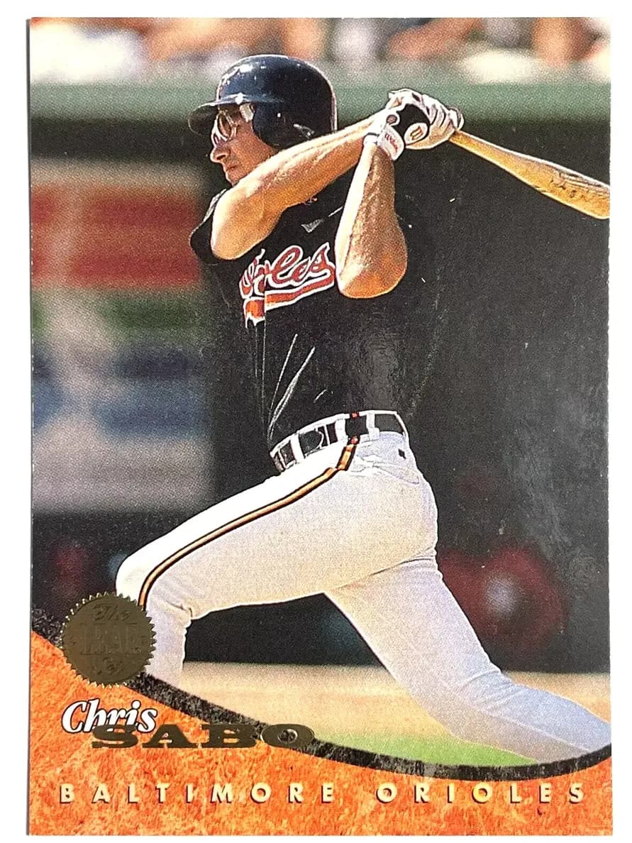 Chris Sabo 1994 leaf Leaf