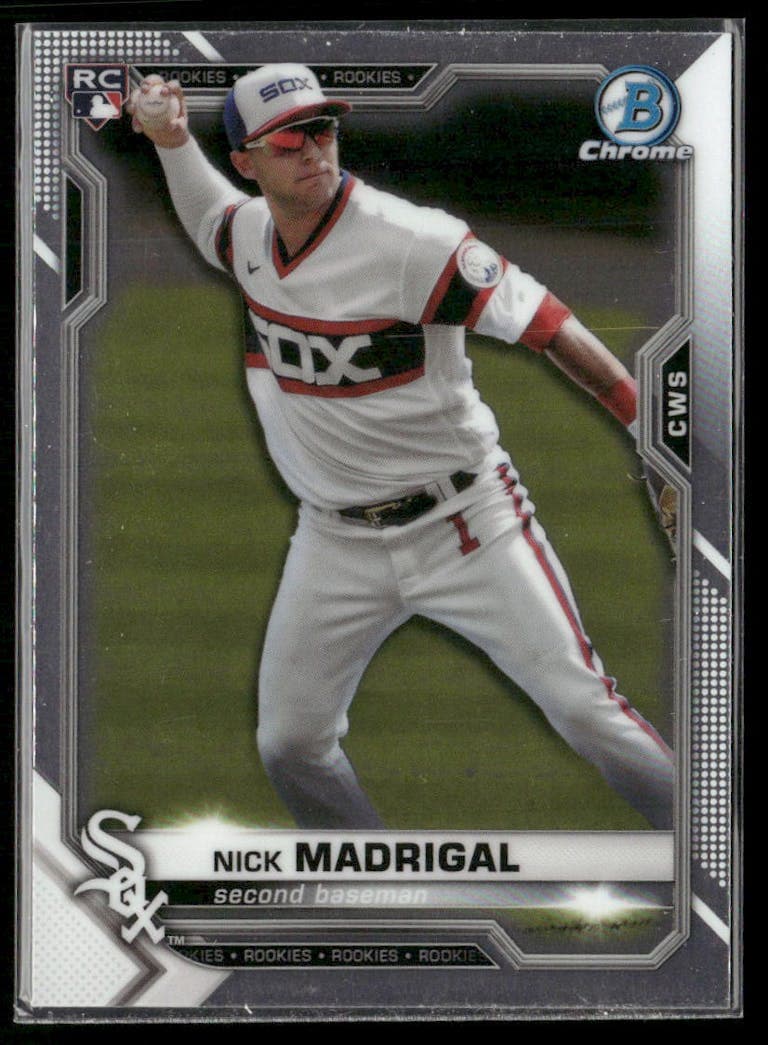 Nick Madrigal 2021 bowman Bowman Chrome