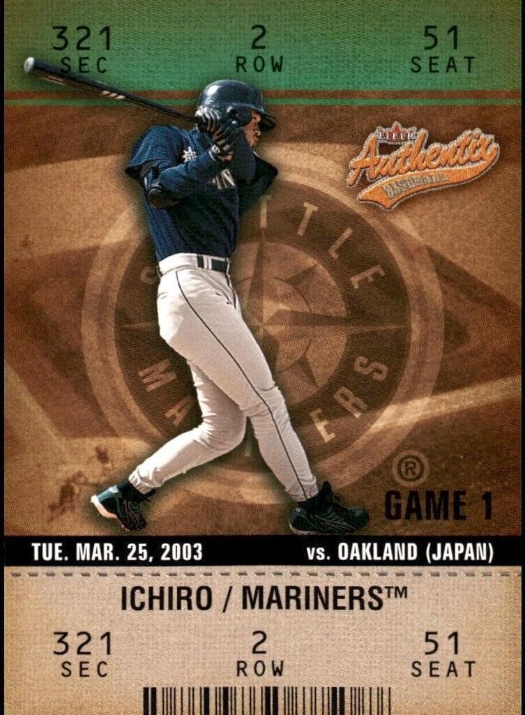 Ichiro 2003 fleer