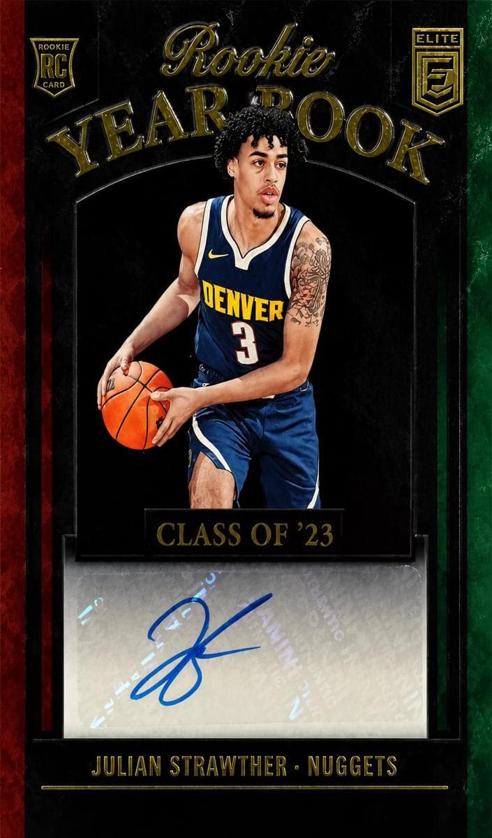 Julian Strawther 2023 panini Donruss Elite