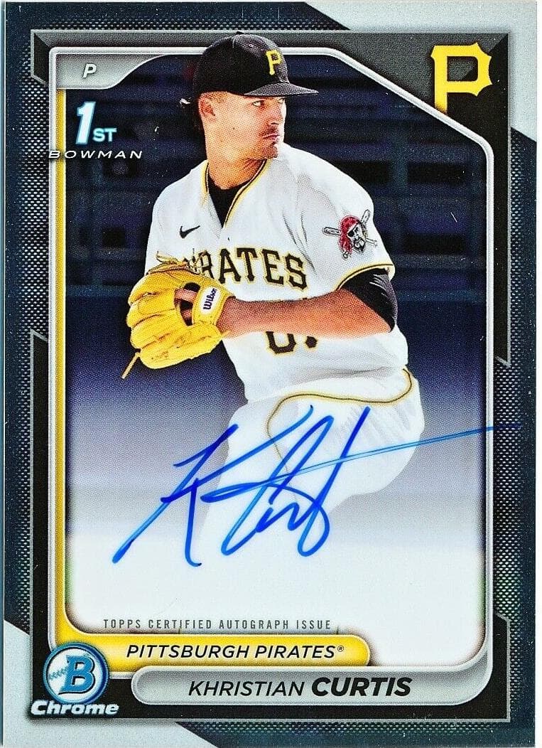 Khristian Curtis trading card