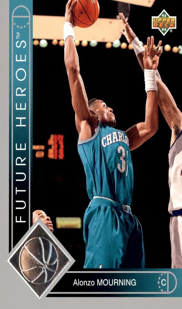 Alonzo Mourning 1993 upper-deck Upper Deck