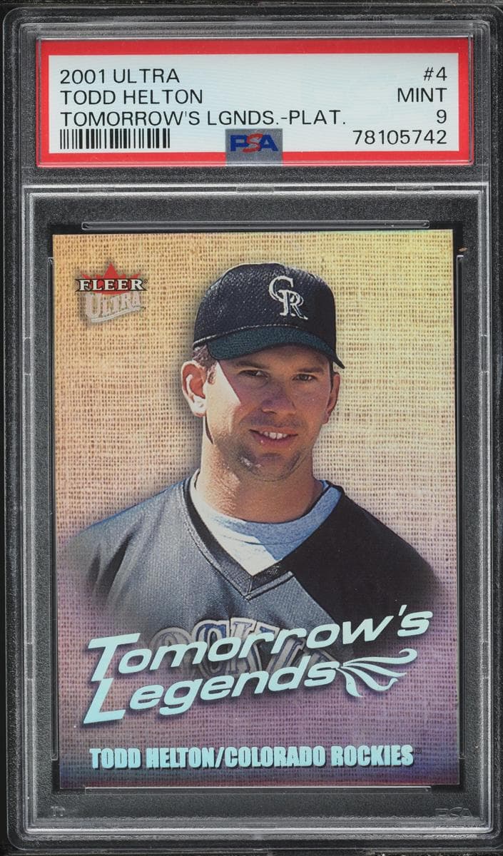 Todd Helton 2001 unknown Ultra