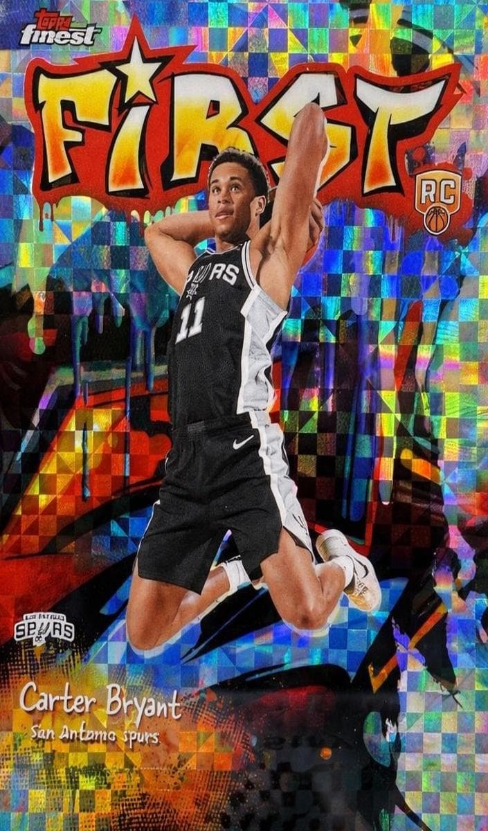 Carter Bryant 2025 topps Topps Finest