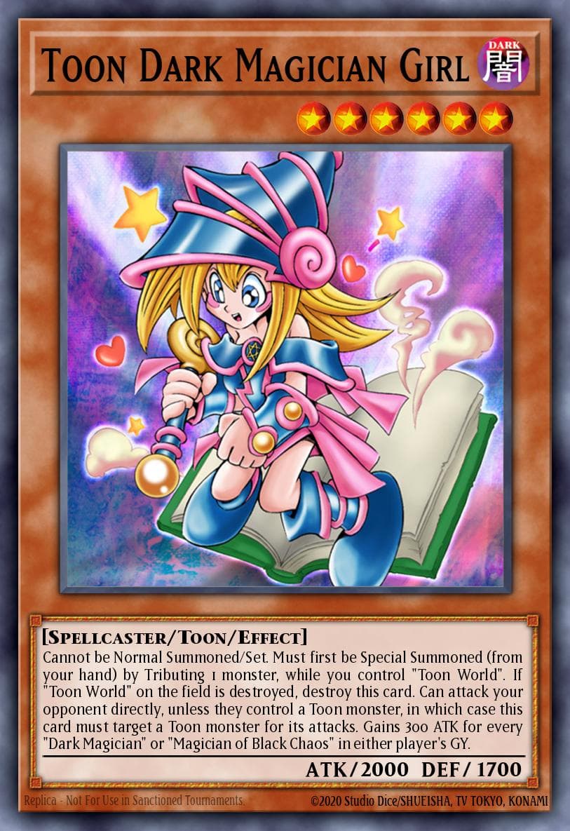 Toon Dark Magician Girl #GLD4-EN015