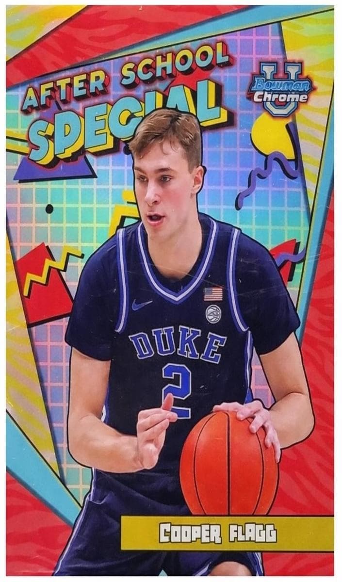 Cooper Flagg 2024 bowman Bowman University Chrome