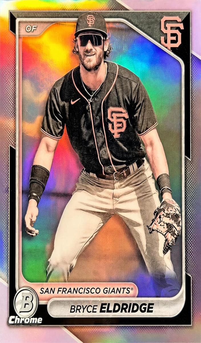 Bryce Eldridge 2024 bowman Bowman Chrome Prospects