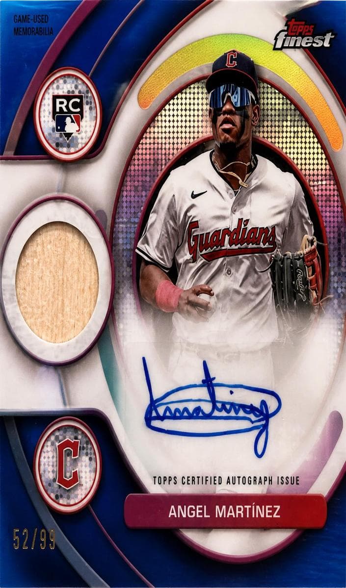 Angel Martínez 2025 topps Topps Finest