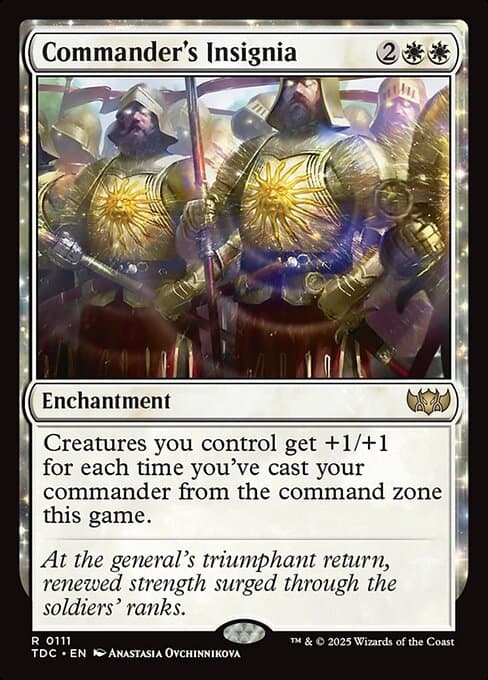 Commander's Insignia 2022 Magic: The Gathering Starter Commander Decks