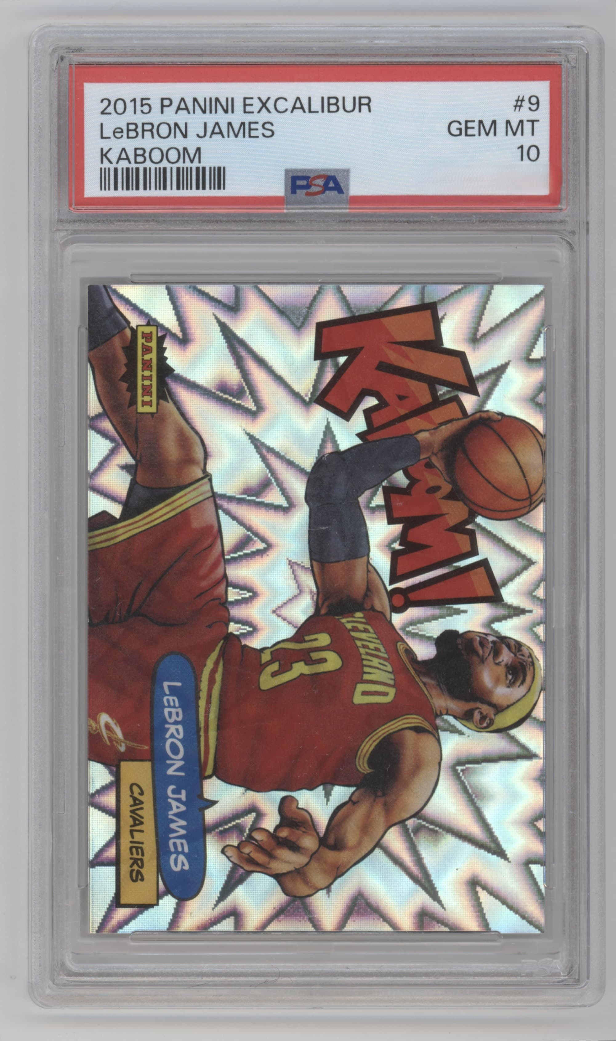 LeBron James 2015 panini Panini Prizm