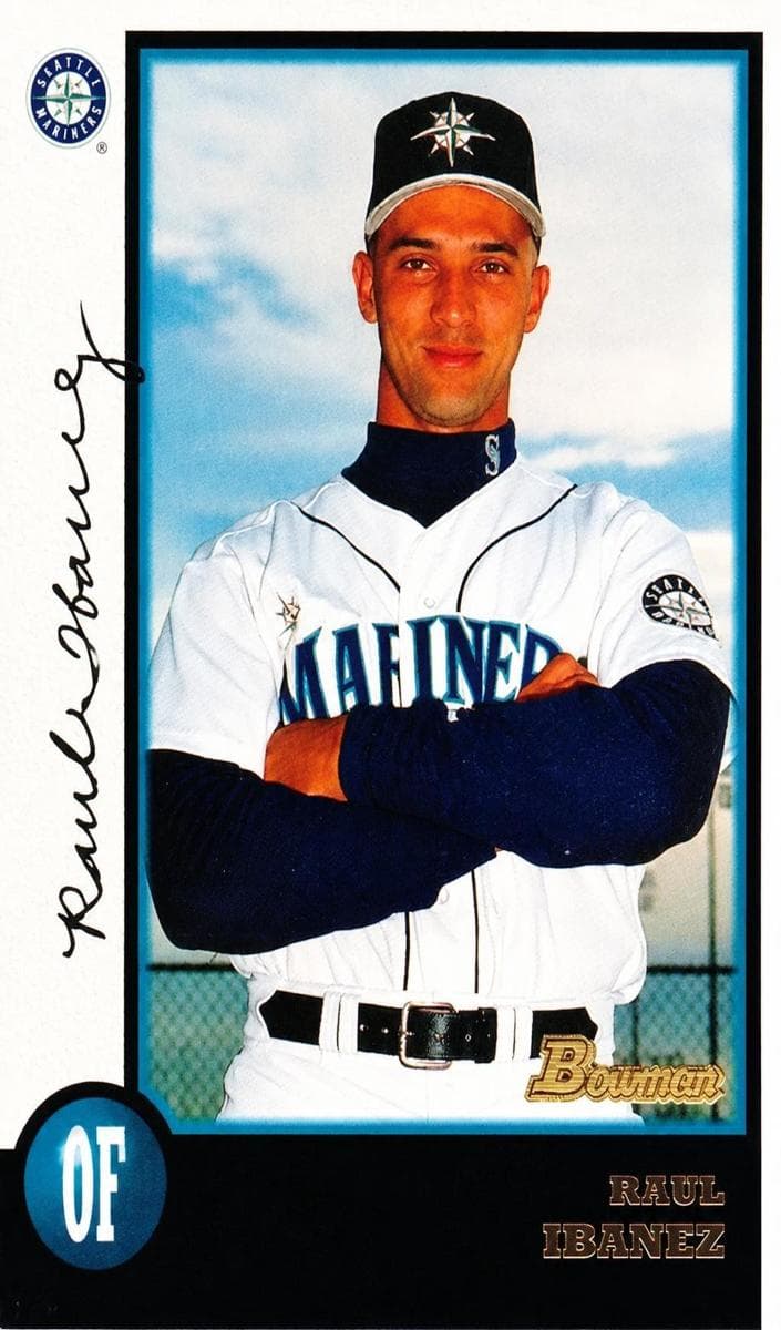 Raul Ibanez 1998 bowman Bowman Chrome