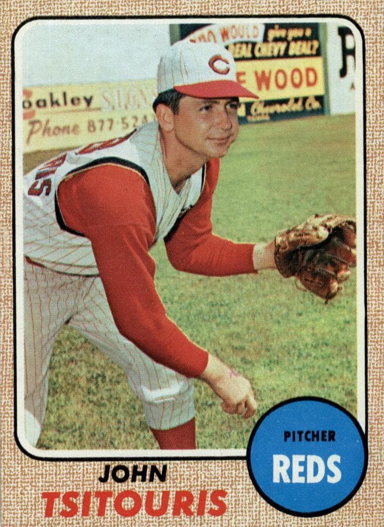 John Tsitouris 1968 topps Topps