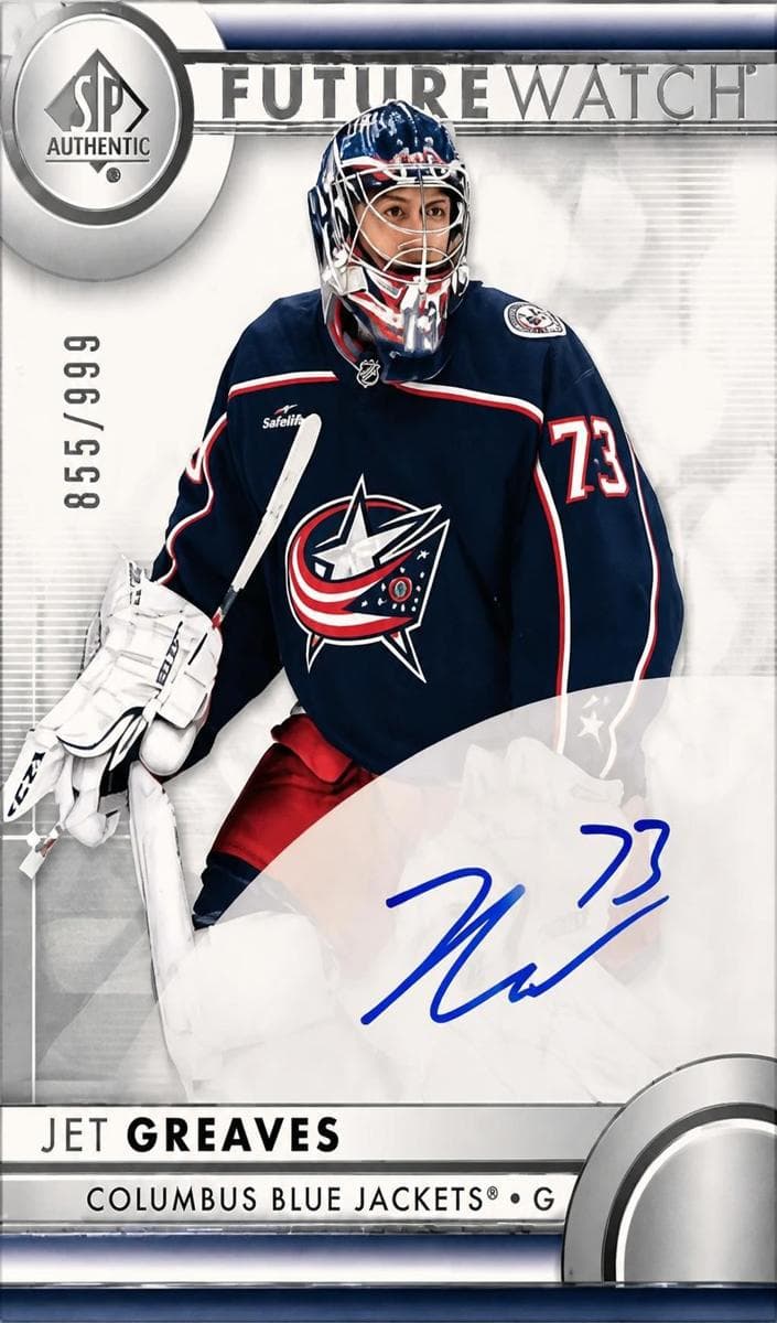 Jet Greaves - Columbus Blue Jackets /999 #155