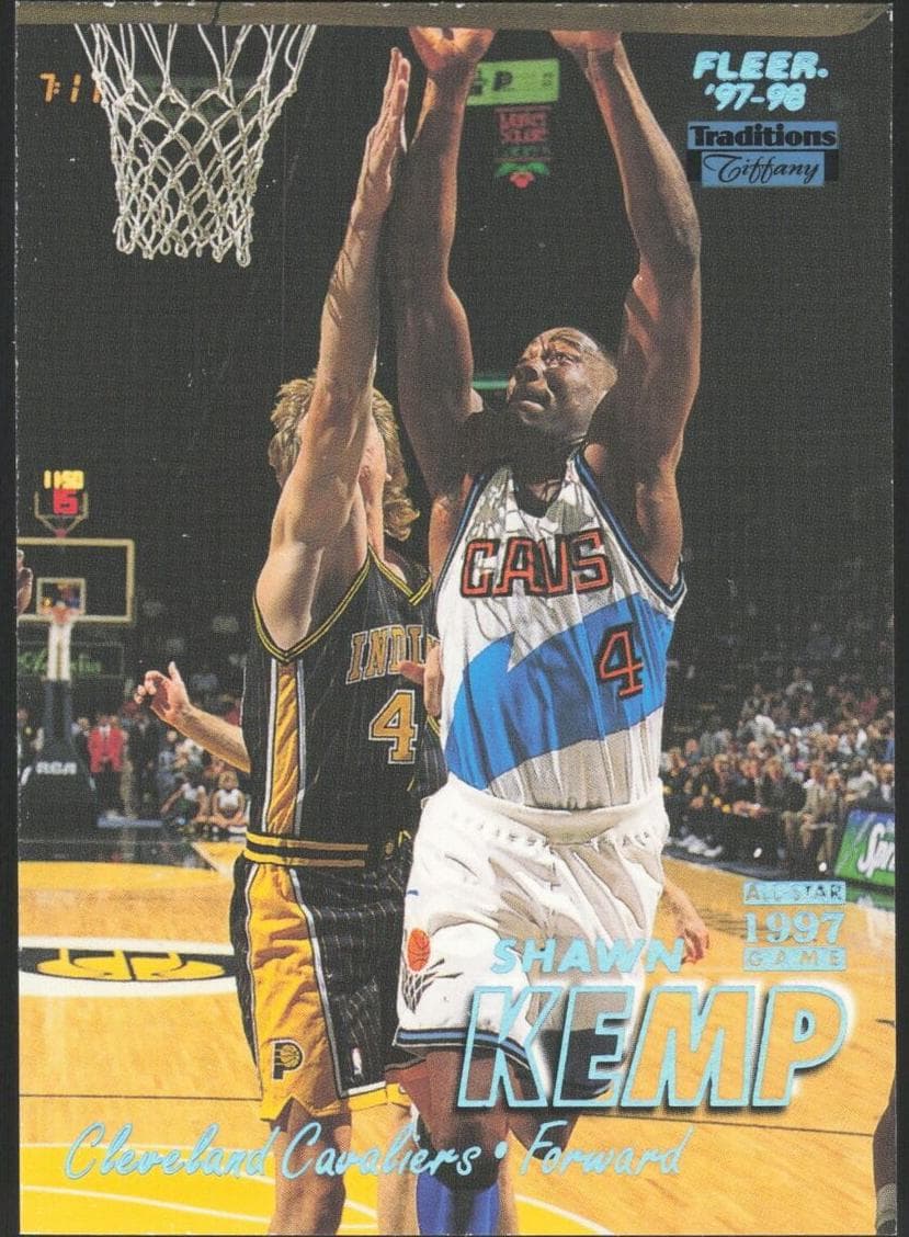 Shawn Kemp 1997 fleer Fleer
