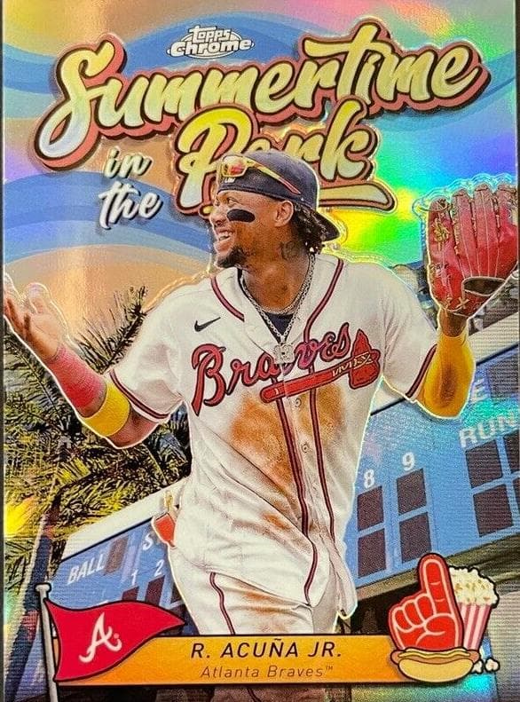 Ronald Acuña Jr. 2024 topps Topps Chrome