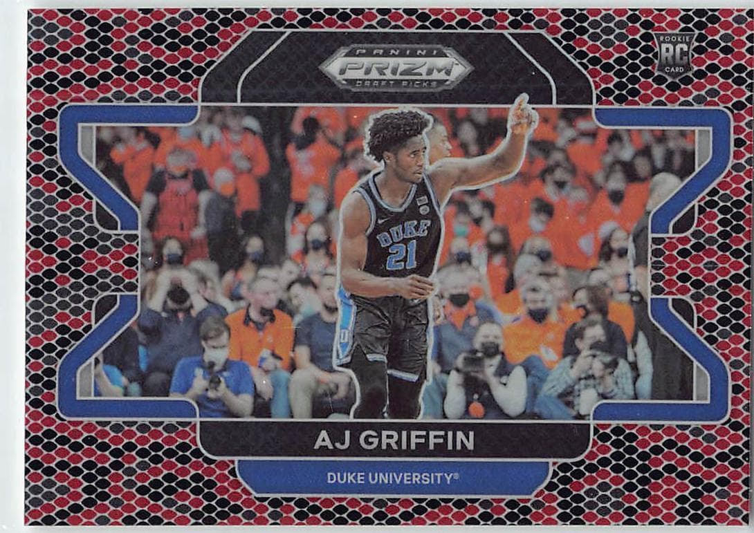 AJ Griffin 2022 panini Panini Prizm Draft Picks