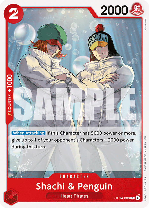 Shachi & Penguin #OP14-006