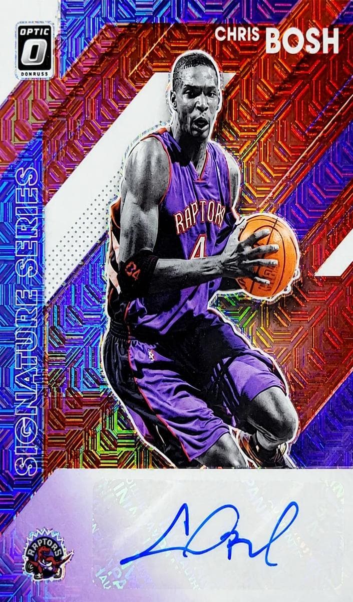 Chris Bosh 2019 panini Donruss Optic