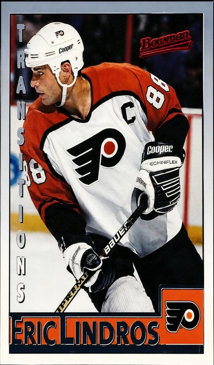 Eric Lindros 1995 bowman Bowman
