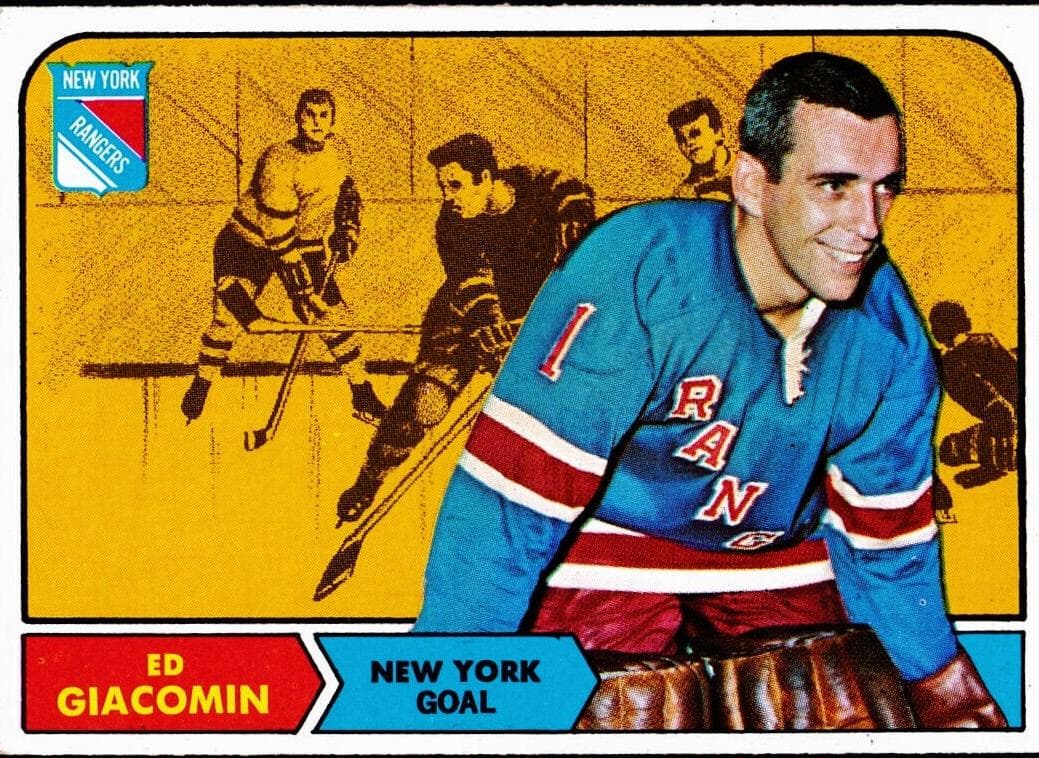 Ed Giacomin 1968 topps Topps