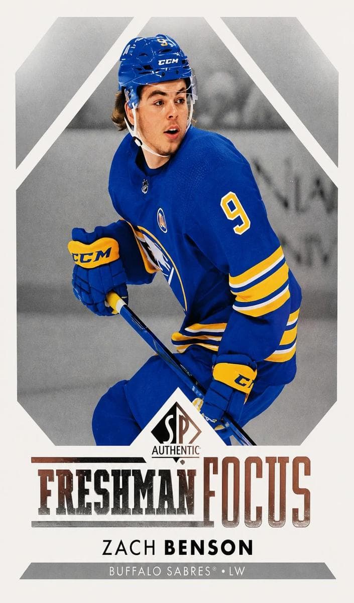 Zach Benson 2023 unknown SP Authentic