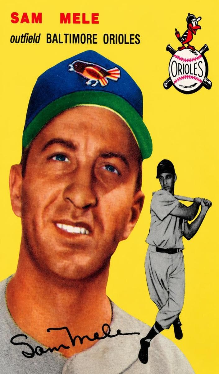 Sam Mele 1994 topps Archives