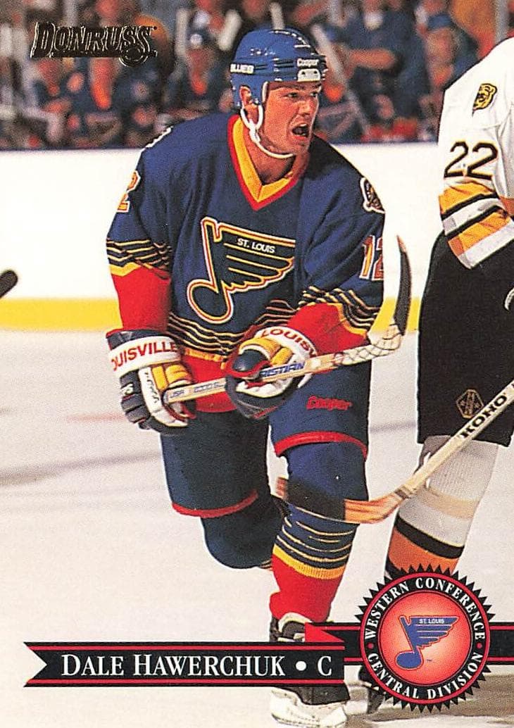 Dale Hawerchuk 1995 panini Donruss