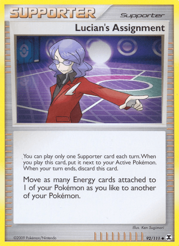 Lucian's Assignment 2009 Pokemon Rising Rivals