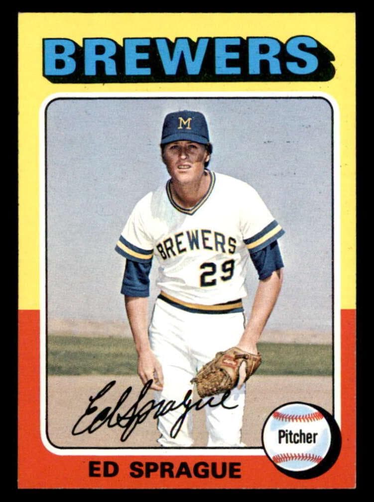 Ed Sprague 1975 topps Topps