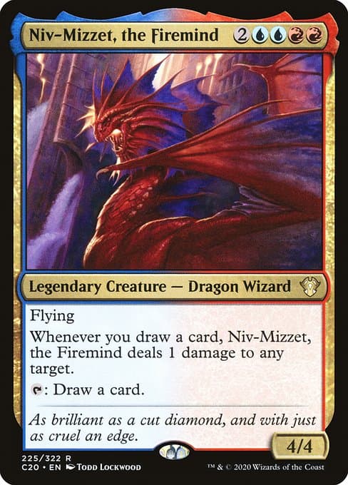 Niv-Mizzet, the Firemind 2006 Magic: The Gathering Guildpact