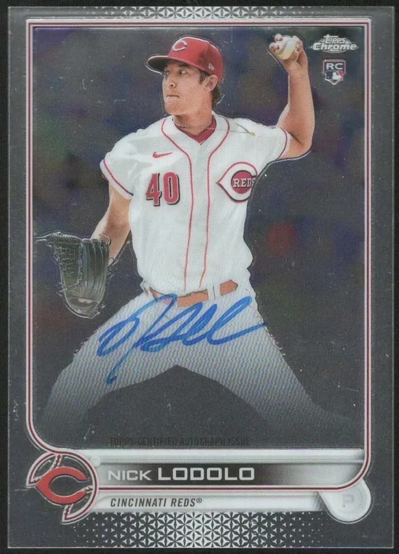 Nick Lodolo 2022 topps Topps Chrome