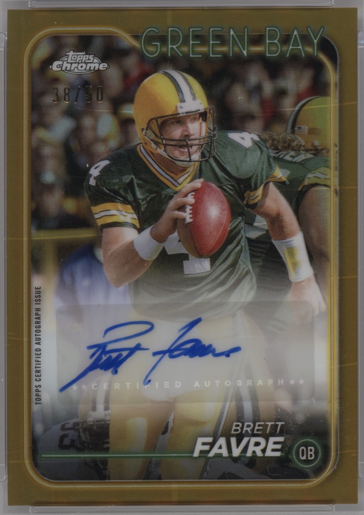 Brett Favre 2024 topps Topps Chrome