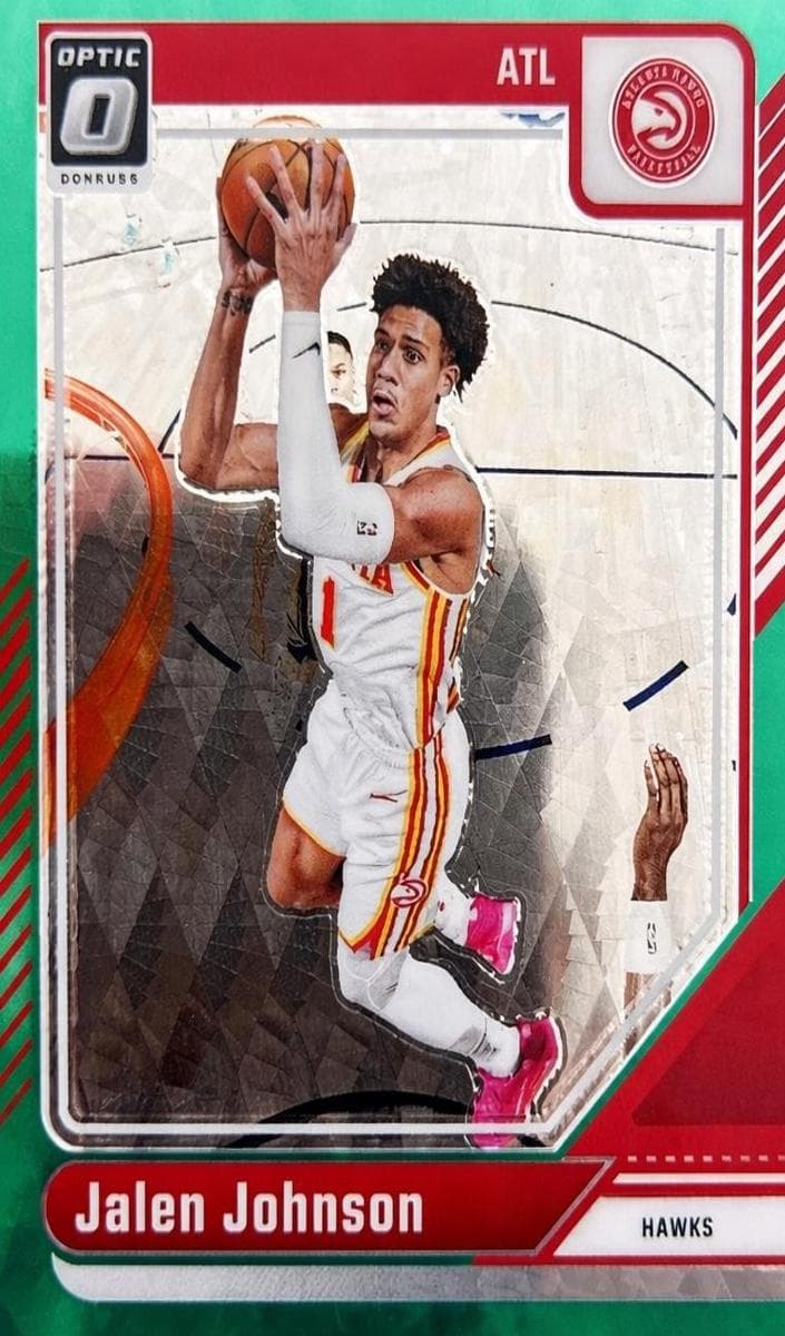 Jalen Johnson 2024 panini Donruss Optic